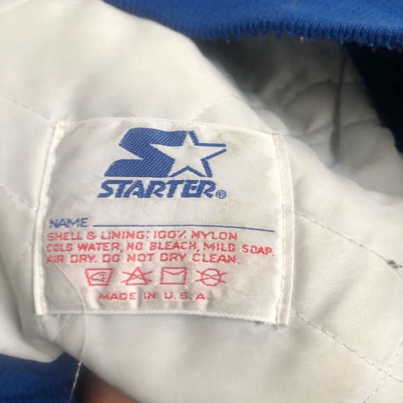 Vintage 1980s Starter Jacket - Denver Broncos Mens Size L - Picture 3 of 4